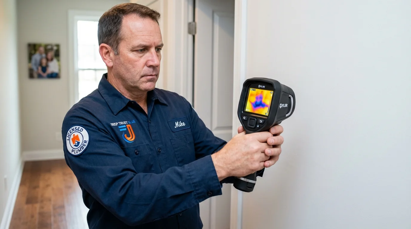 Thermal imaging leak detection by Johns Plumbing LLC in El Segundo